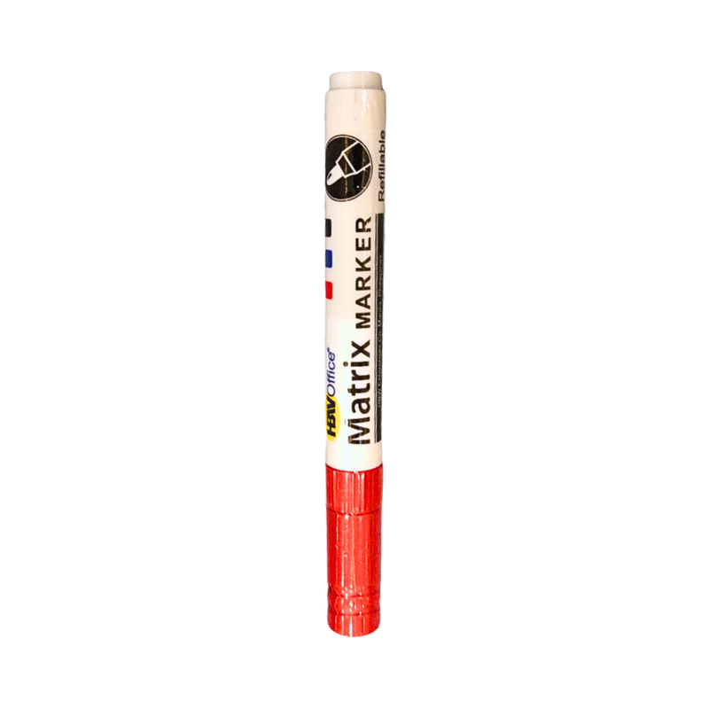 HBW Matrix Permanent Marker Fine Red