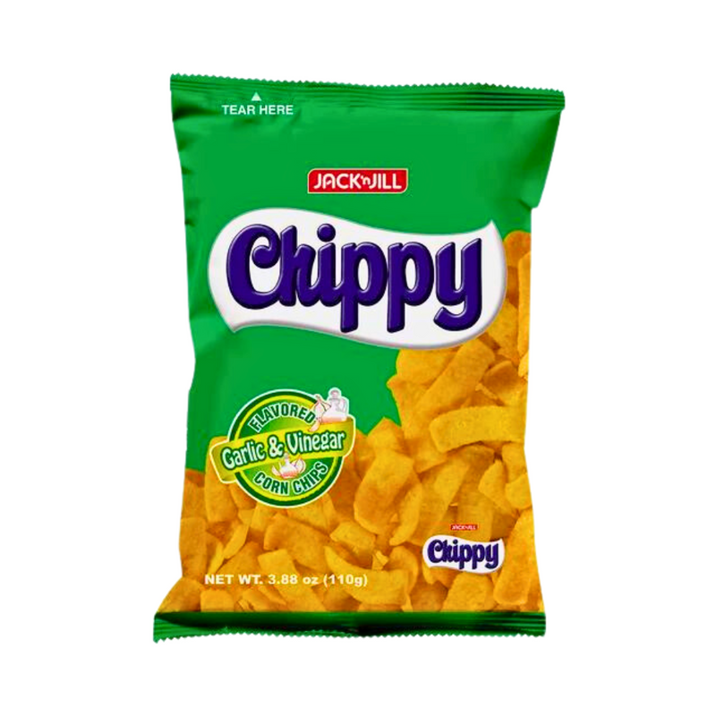 Jack 'n Jill Chippy Corn Chips Garlic And Vinegar 108g