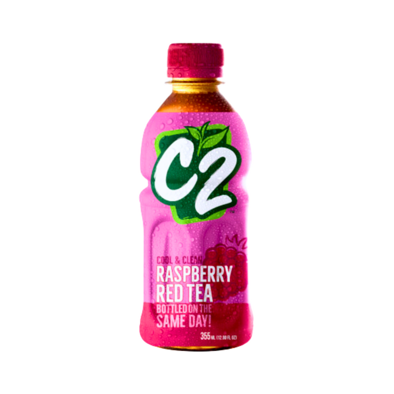 C2 Red Tea Raspberry 355ml