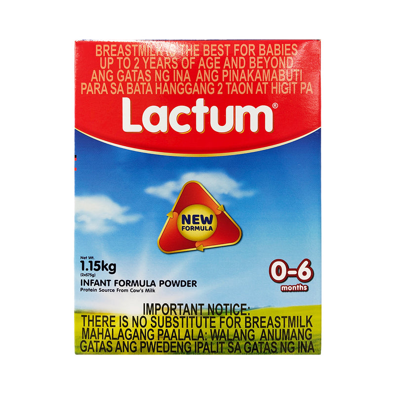 Lactum Milk Supplement 0-6 Months Plain 1.15kg
