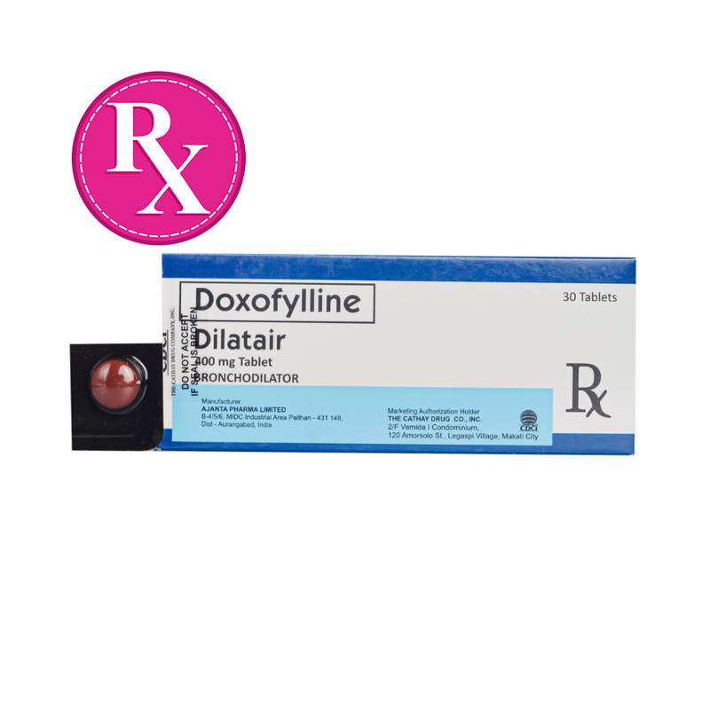 Dilatair Doxofylline Tablet 400mg 1's