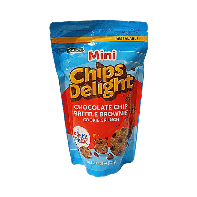 Chips Delight Mini Chocolate Chip Brittle Brownie 120g