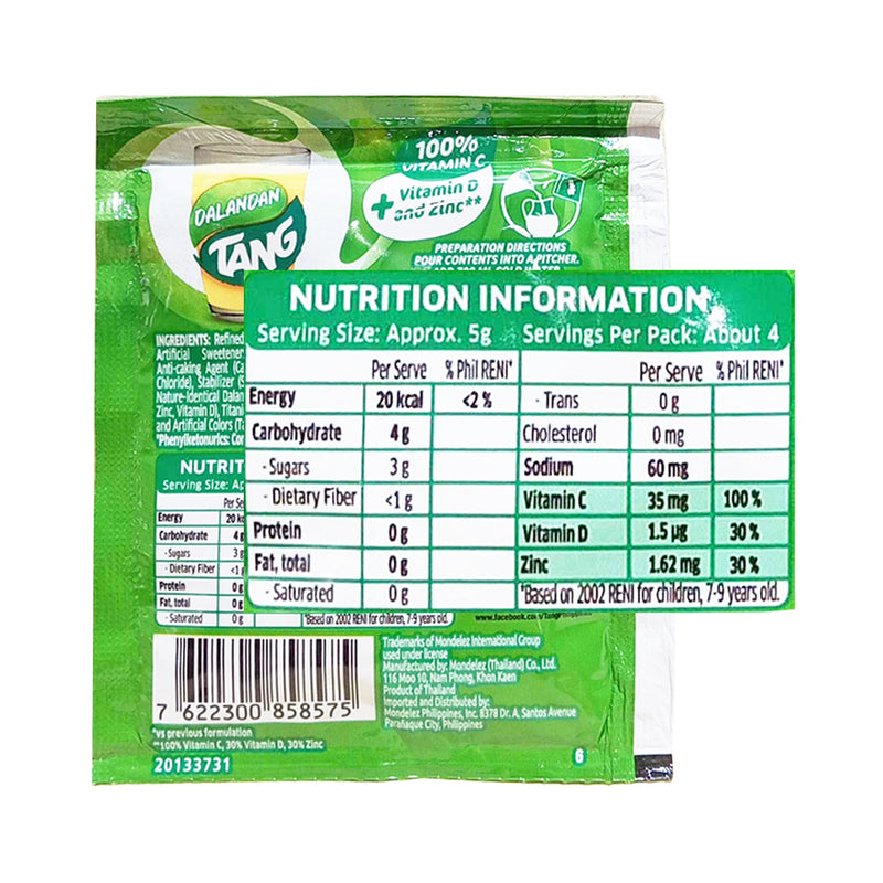 Tang Powdered Juice Dalandan 19g