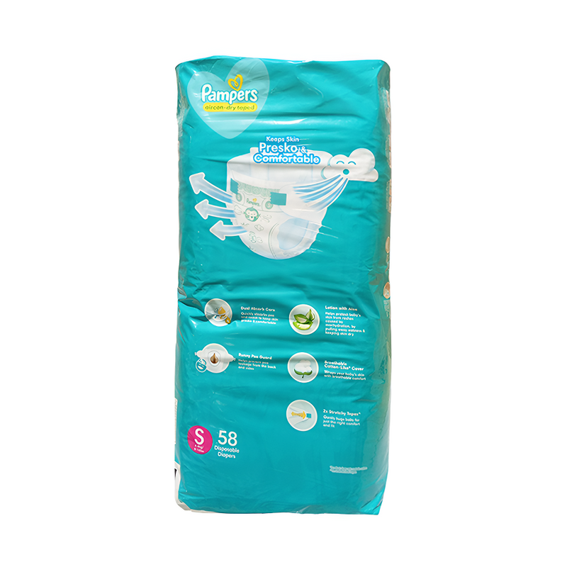 Pampers Diaper Baby-Dry Small 58's