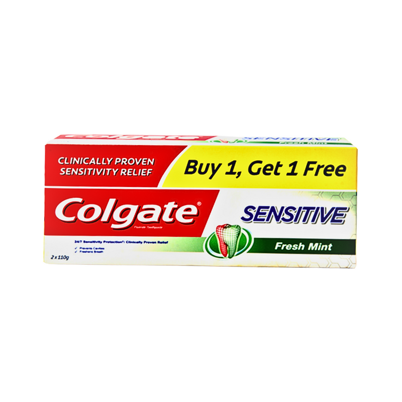 Colgate Sensitive Fresh Mint 110g Buy 1 Take 1