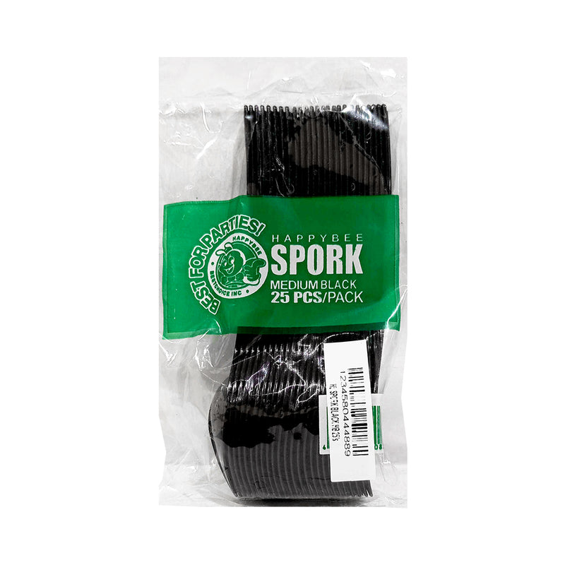 Happy Lea's HB Spork Black 25's