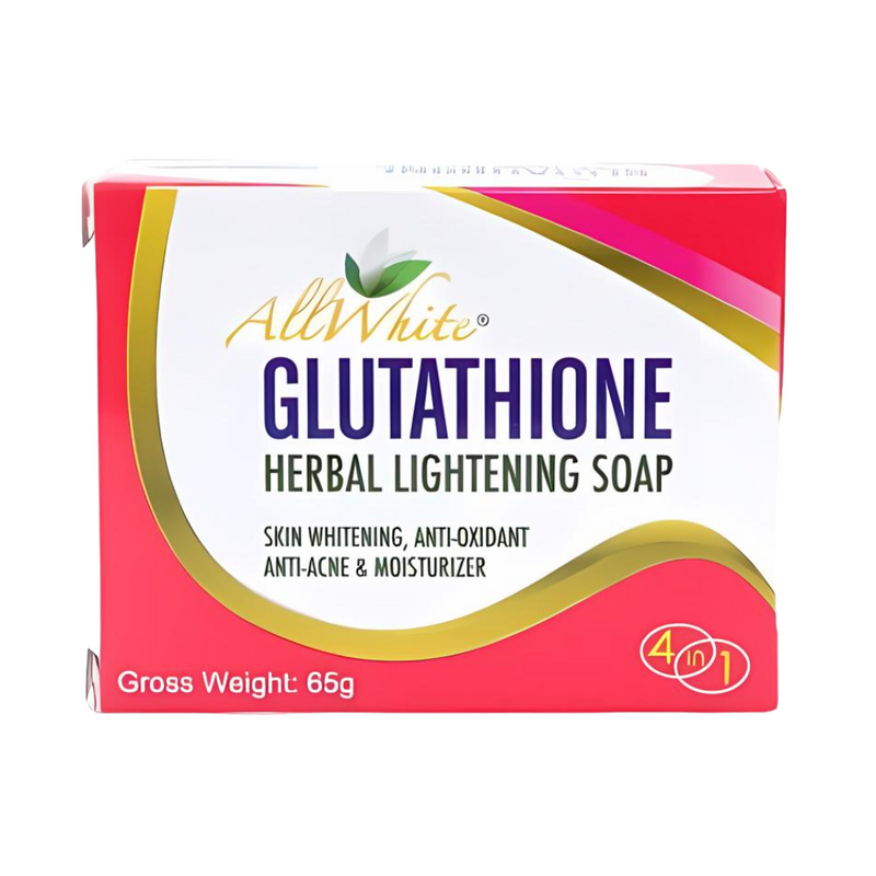 All White Herbal Lightening Soap Glutathione 65g