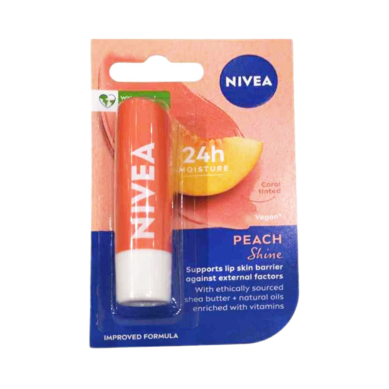 Nivea Lip Care Fruity Shine Peach 4.8g