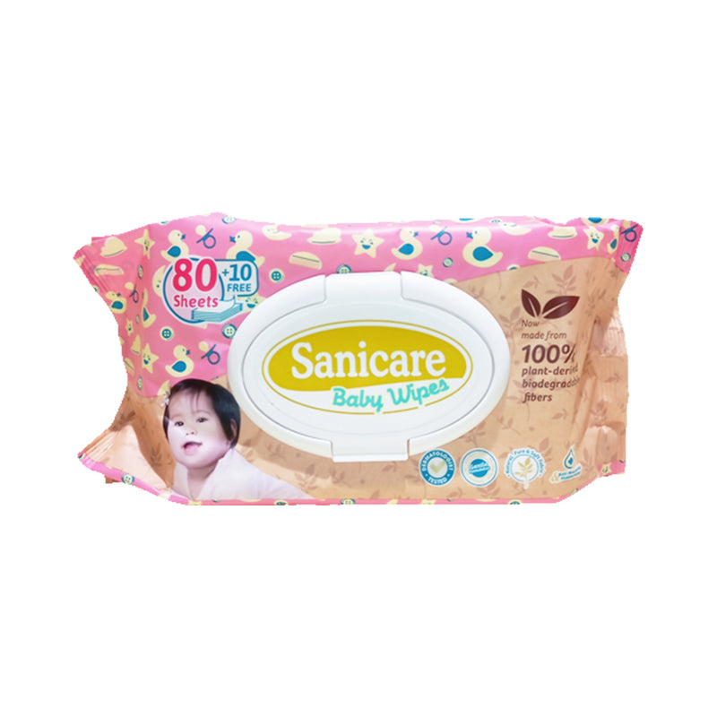 Sanicare Baby Wipes 80's