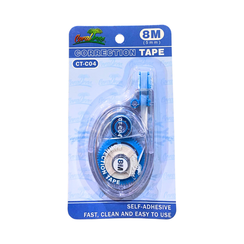 Coral Tree Correction Tape 8m (5mm)