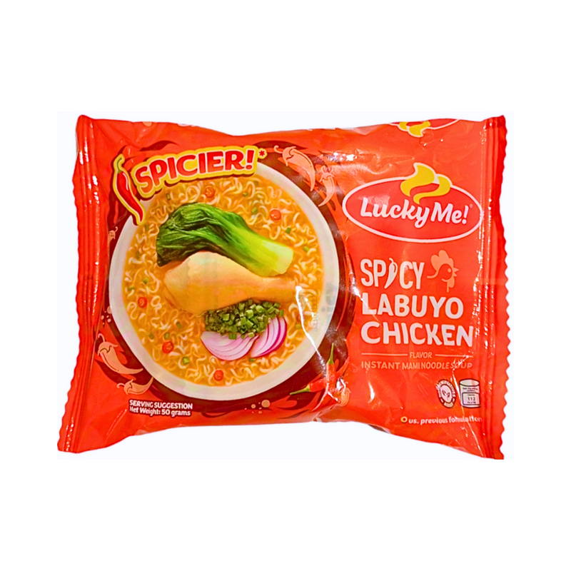 Lucky Me Instant Noodles Spicy Labuyo Chicken 50g