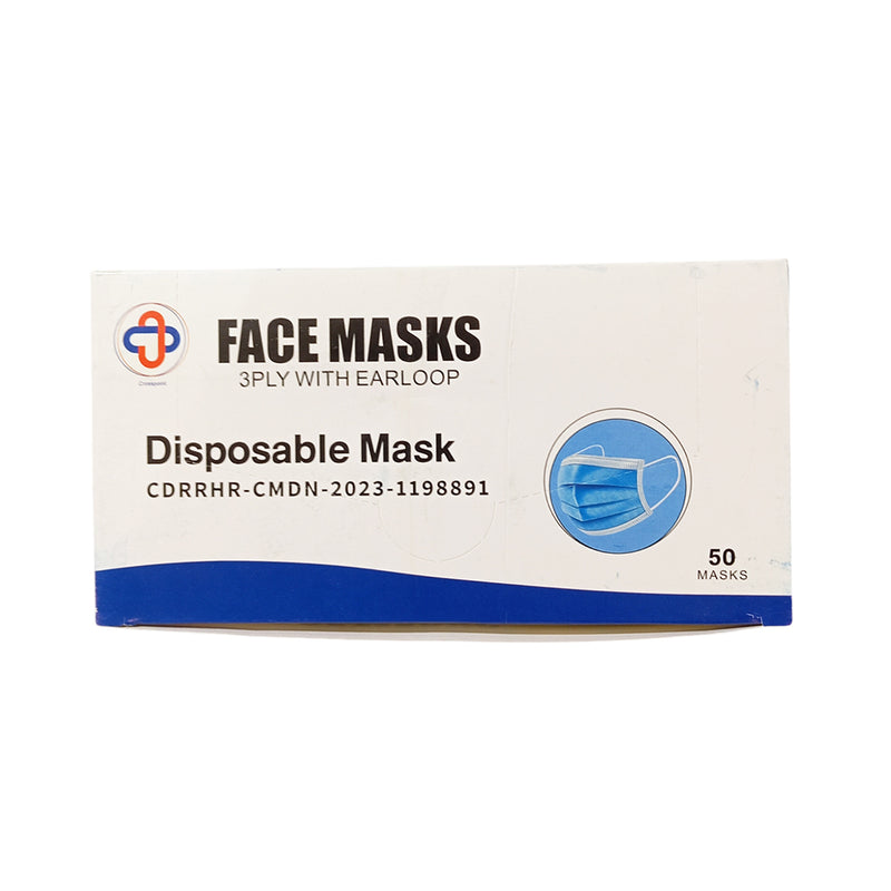 Disposable Face Mask Earloop (Box) 50's