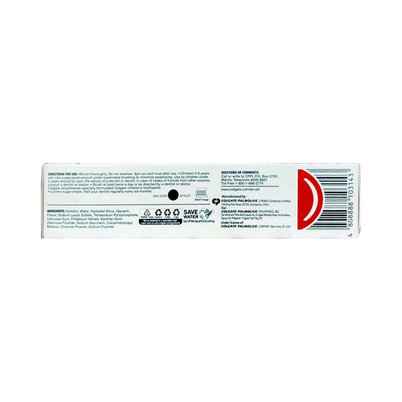 Colgate Total Toothpaste Charcoal Deep Clean 80g Twin Pack