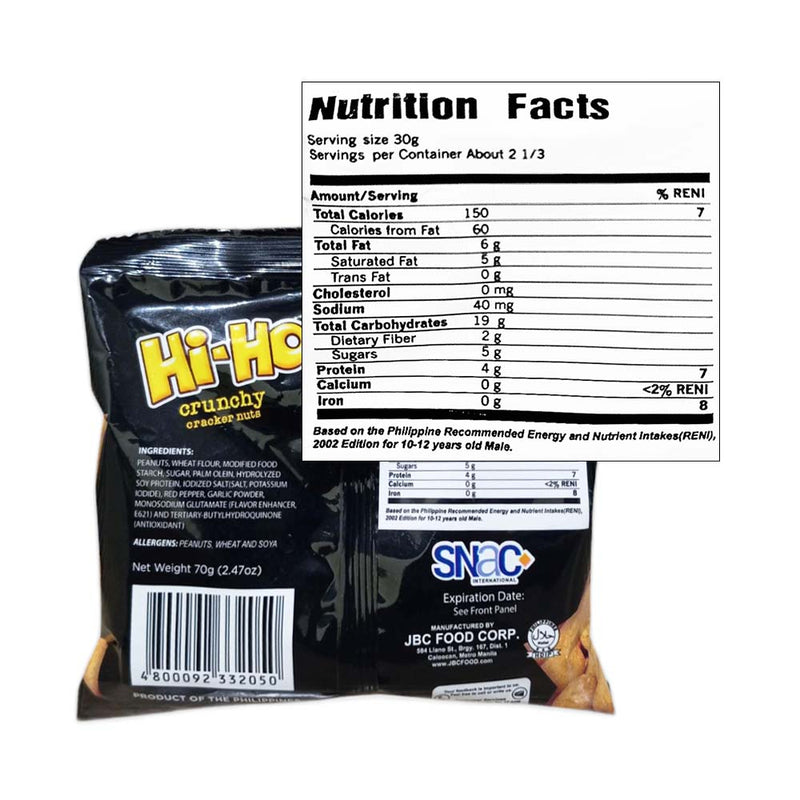 Hi-Ho Crunchy Nut Sweet Chili 70g