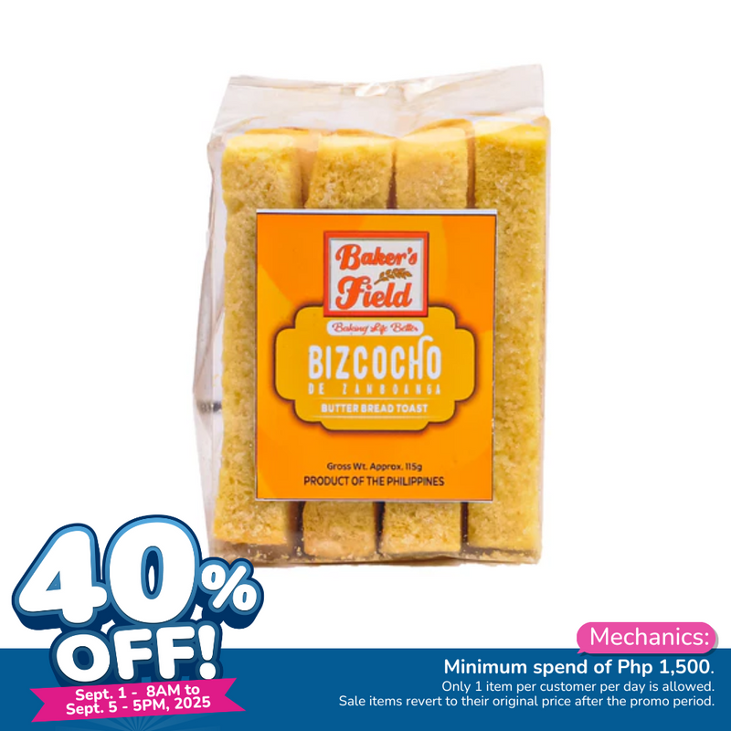 Baker's Field Biscocho Butter Toast 115g