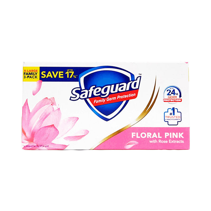 Safeguard Bar Soap Pink 160g X 3's