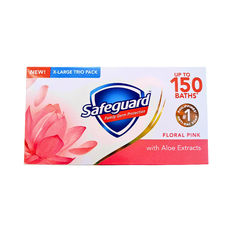 Safeguard Bar Soap Pink 160g X 3's