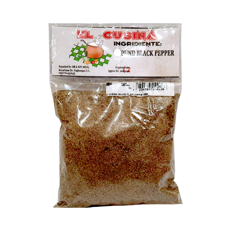 El Cusina Ground Black Pepper 100g