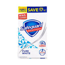 Safeguard Bar Soap Pure White 160g x 3's
