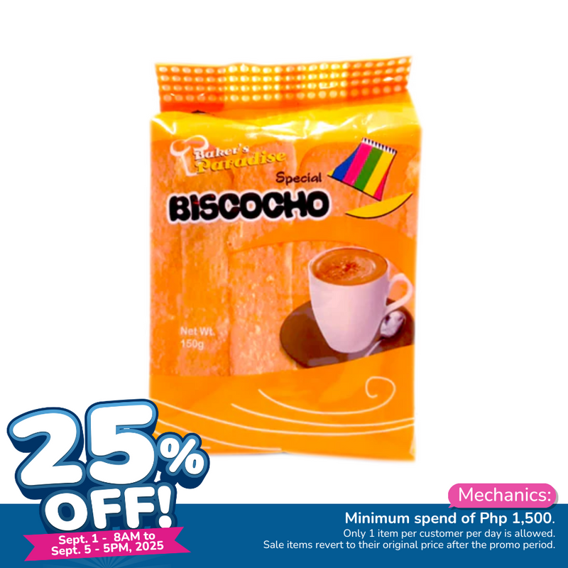 Paradise Bakers Special Biscocho 150g