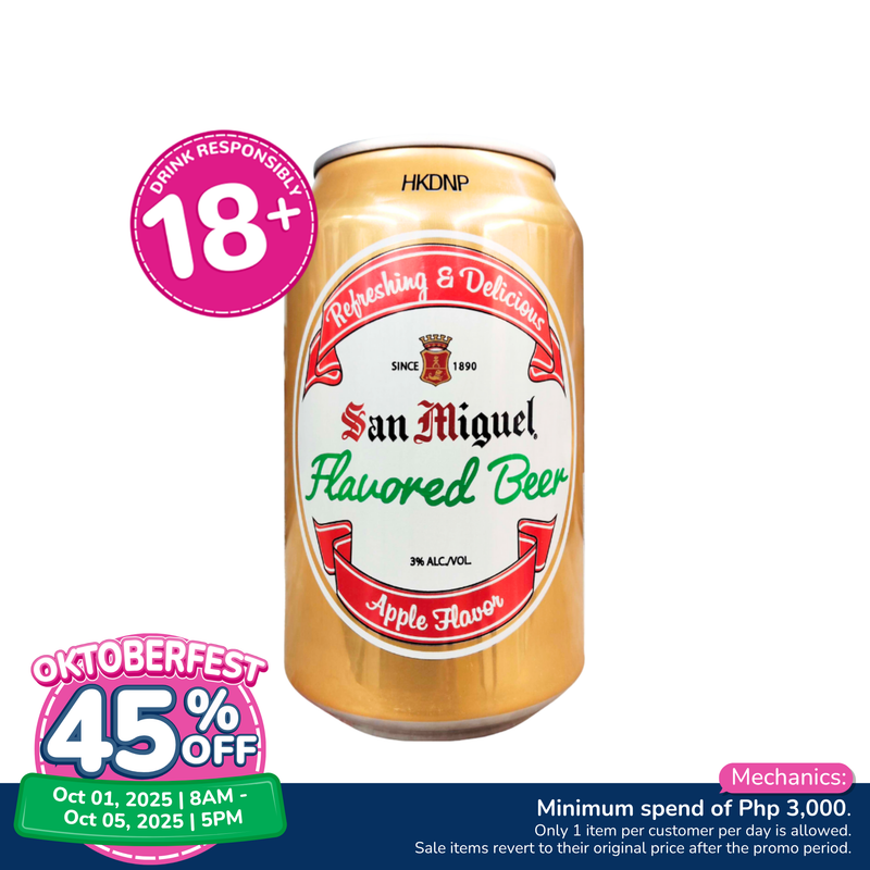 San Miguel Flavored Beer Apple 330ml
