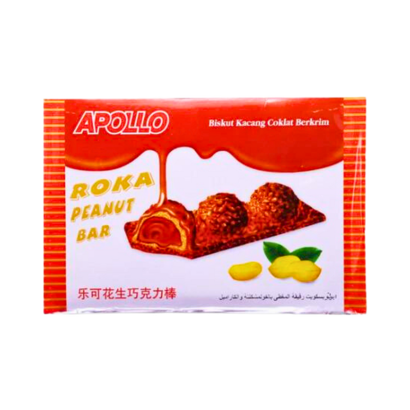 Apollo Roka Peanut Bar 18g x 24's