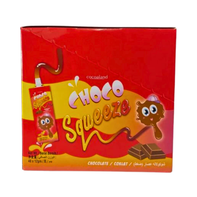 Cocoaland Choco Squeeze 12g x 40's