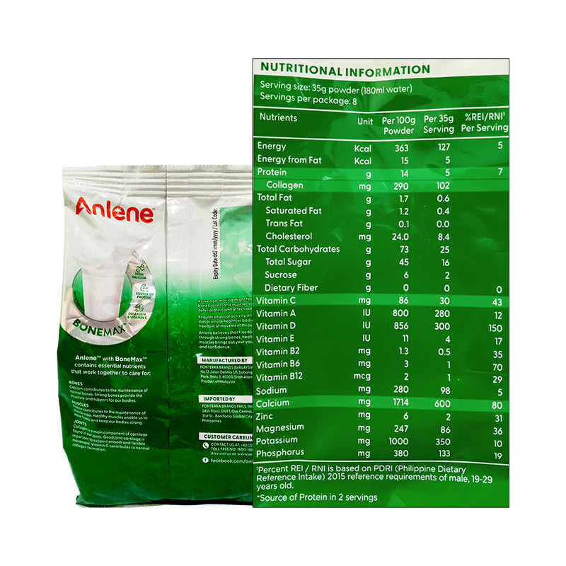 Anlene Movemax Adult Milk Powder Plain 300g