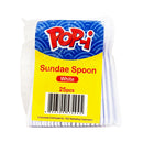 Pop-I Sundae Spoon White 25's