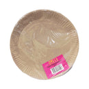 Mickey Paper Plate Brown 9in 25's