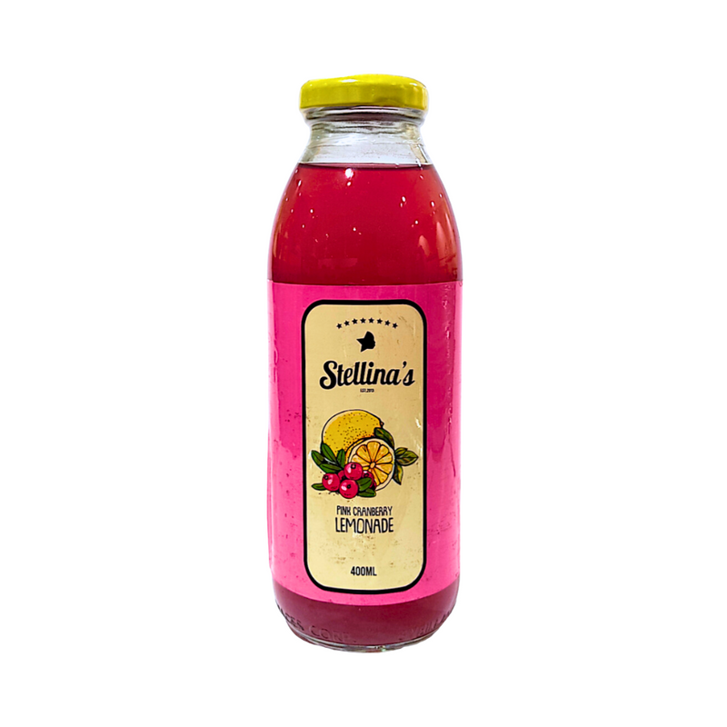 Stellina's Pink Lemonade With Cranberry 400ml