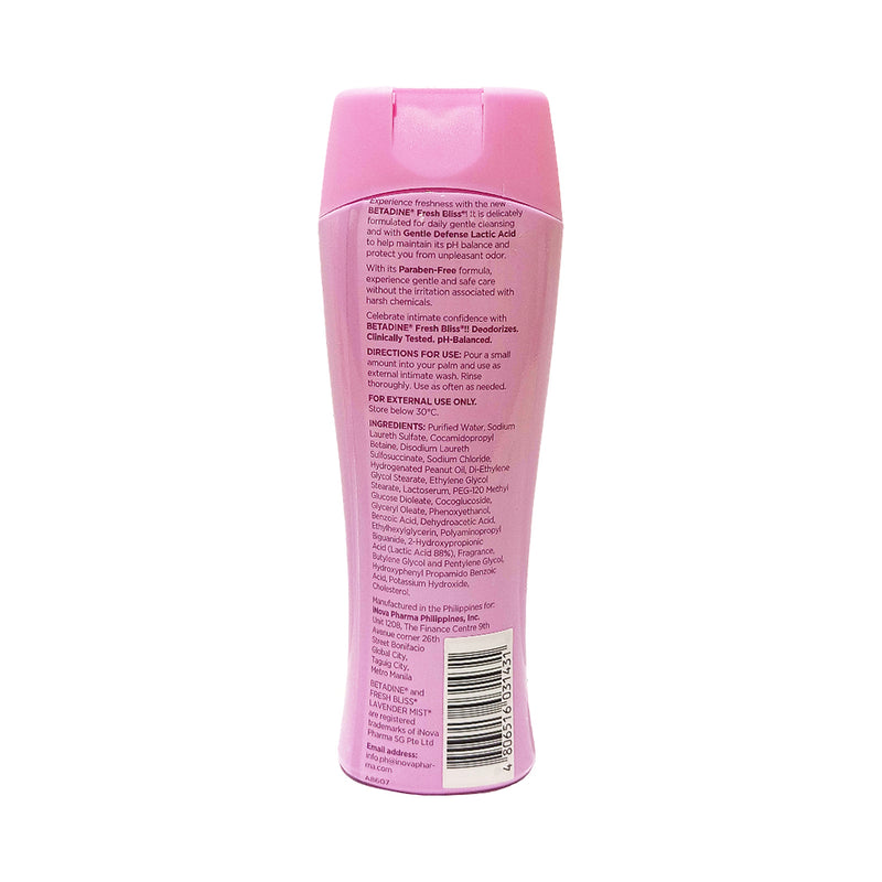 Betadine Fresh Bliss Daily Feminine Wash Lavender Dreams 150ml