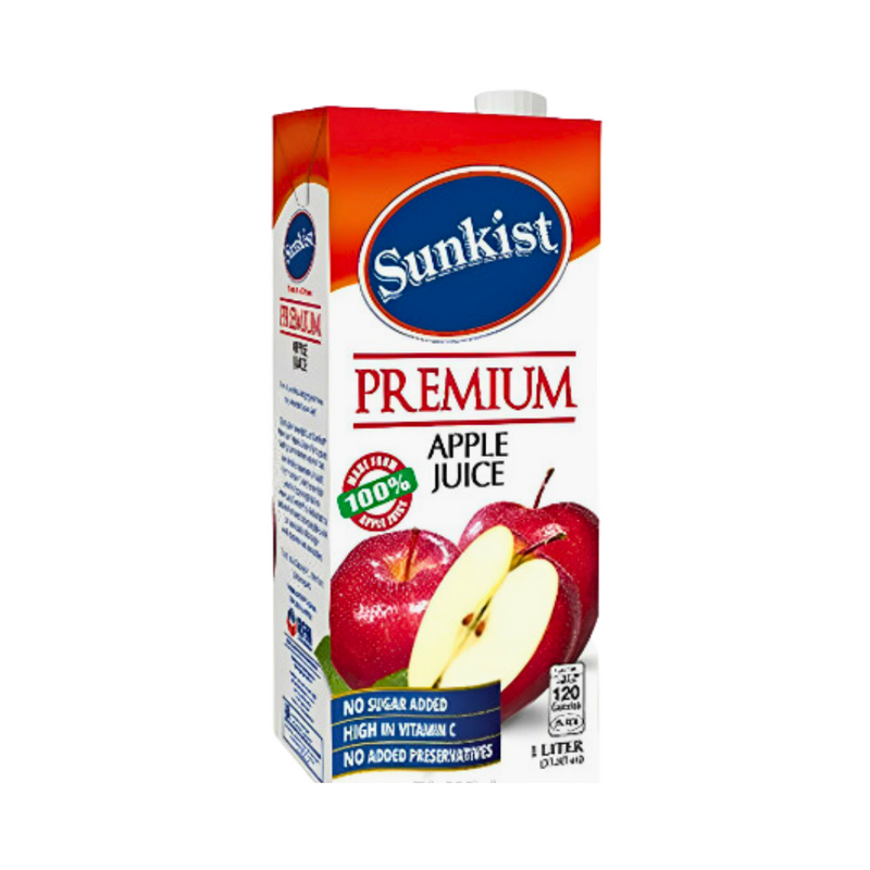 Sunkist Premium Apple Juice 1L
