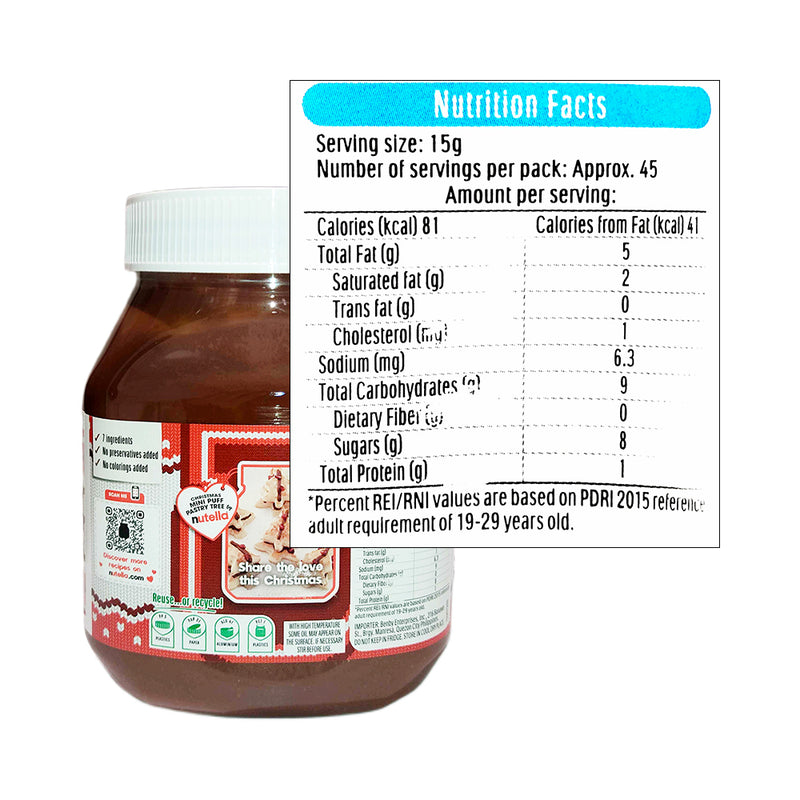 Nutella Spread Hazelnut With Cocoa 680g