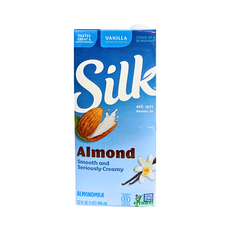 Silk Almond Milk Vanilla 946ml