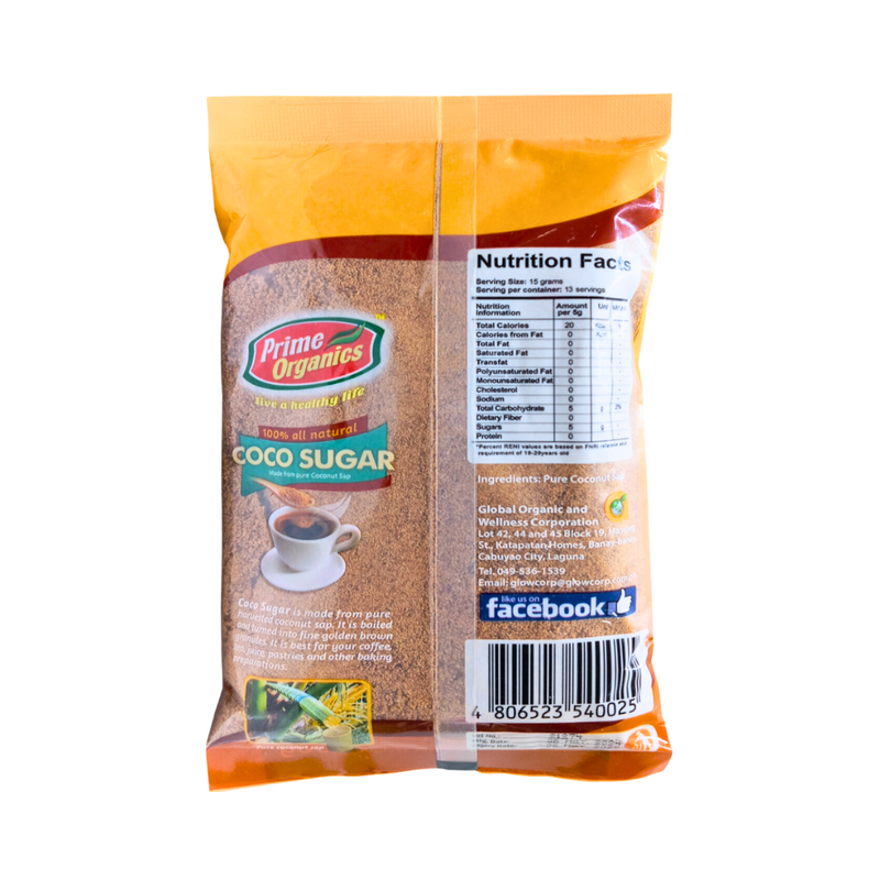 Prime Organics Coco Sugar 200g