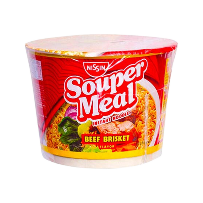 Nissin Souper Meal Cup Noodles Beef Brisket 90g