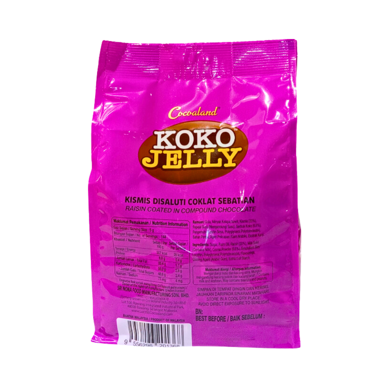 Koko Jelly Raisin Chocolate Big Pack Refill 750g