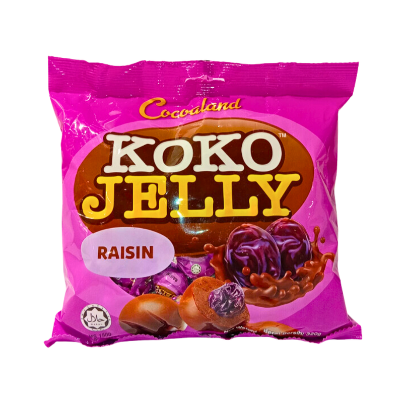 Koko Jelly Raisins Chocolate Medium Pack Refill 380g