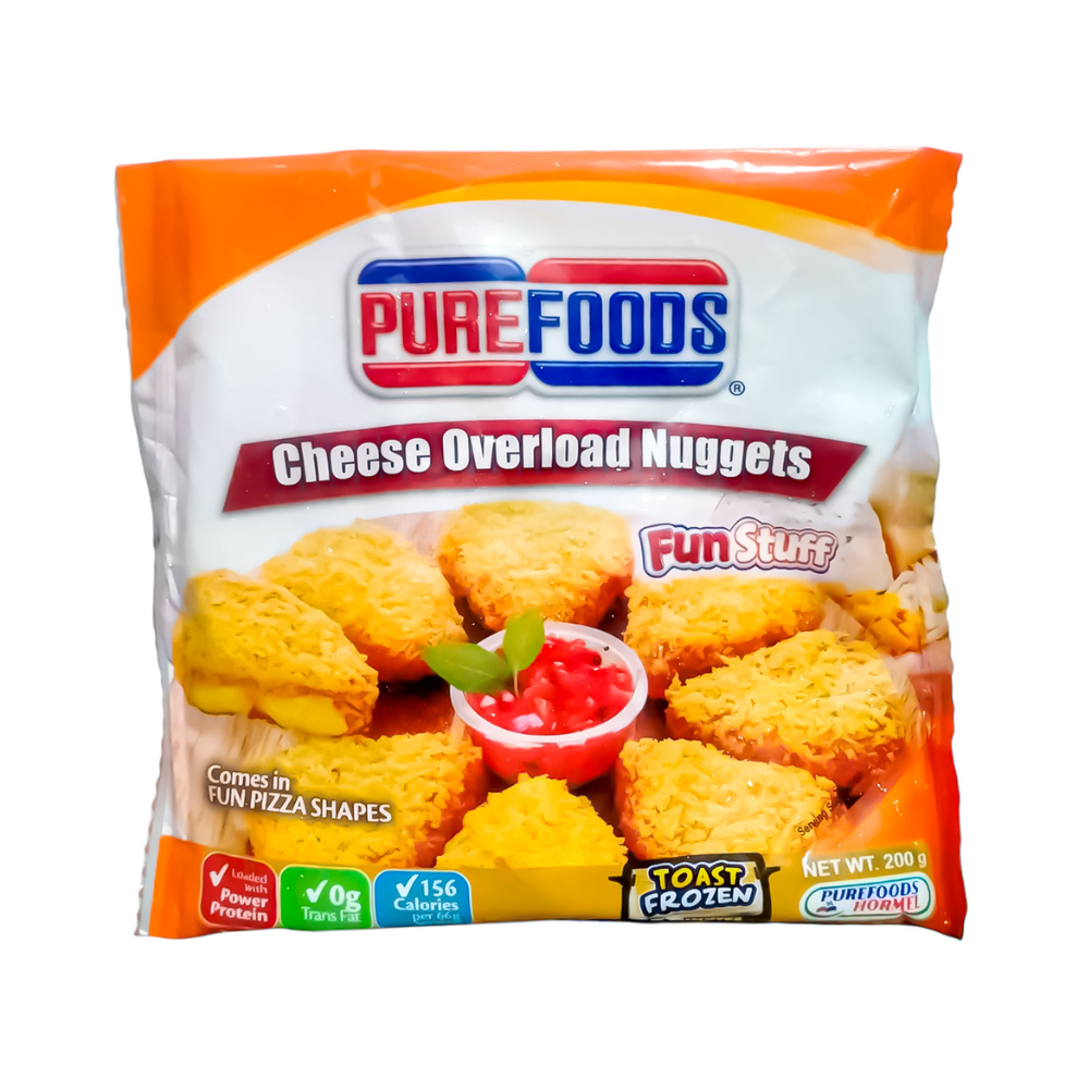 Nuggets Overload Purefoods Fun Stuff Nuggets Cheese Overload 200g