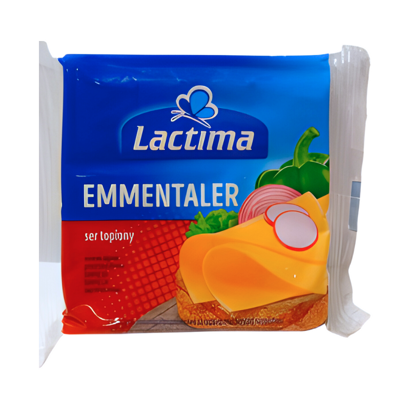 Lactima Processed Cheese Emmentaler 8 Slices 130g