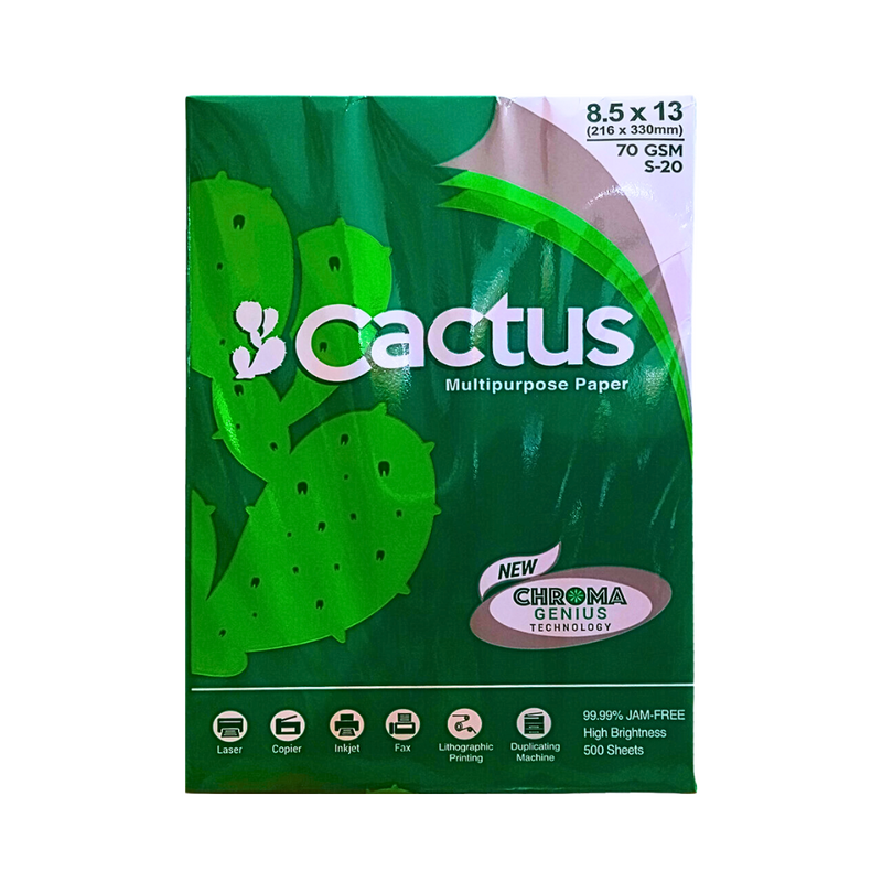 Cactus Multipurpose Paper Bond Sub 20 70gsm 1ream