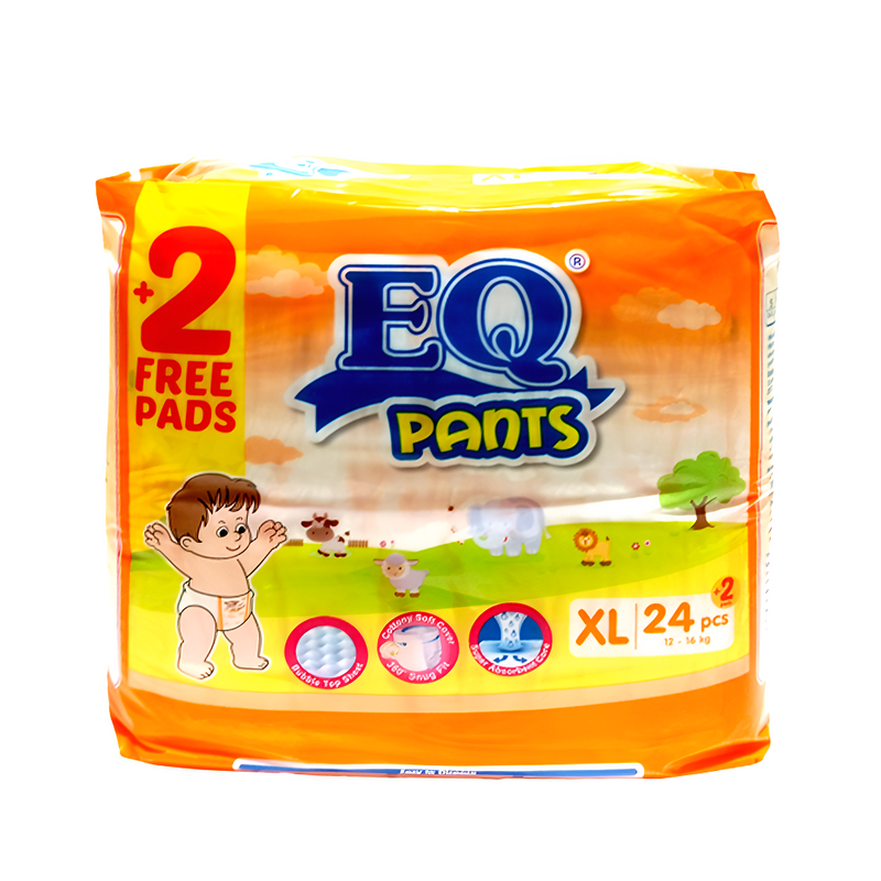 EQ Pants Diaper Big Pack XL 24's