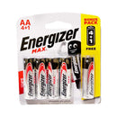 Energizer Max AA Battery 4's + 1