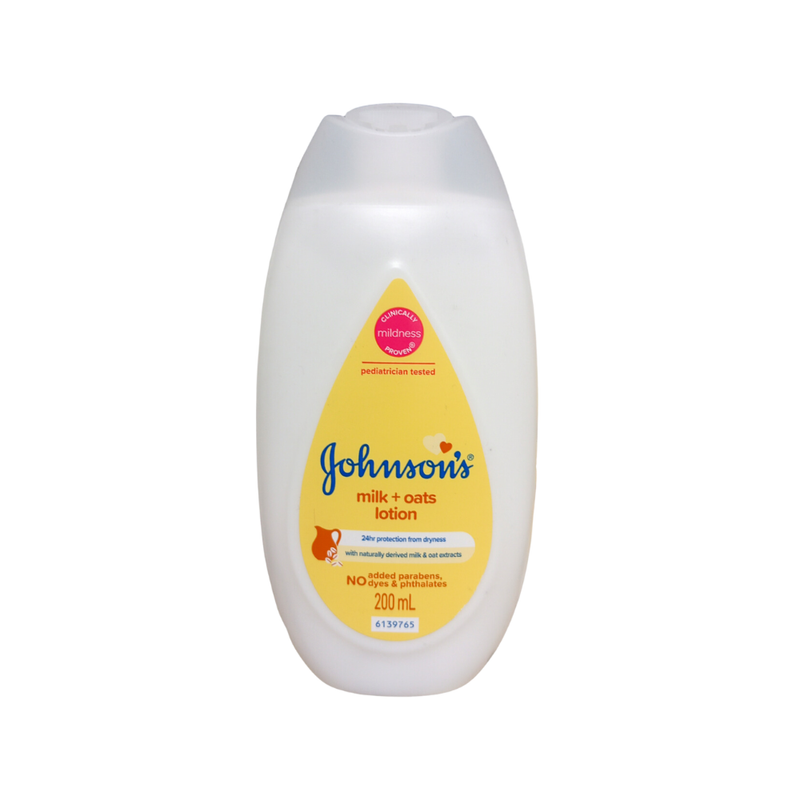 Johnson's Baby Lotion Milk + Oats 200ml