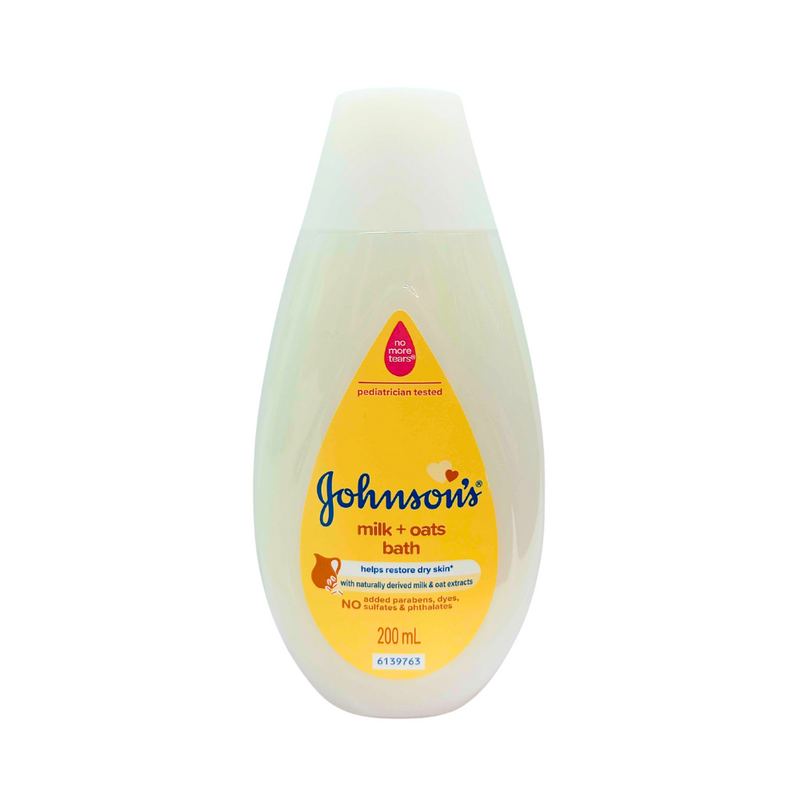 Johnson's Baby Bath Milk + Oats 200ml