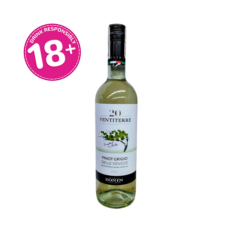 Zonin Pinot Grigio White Wine 750ml