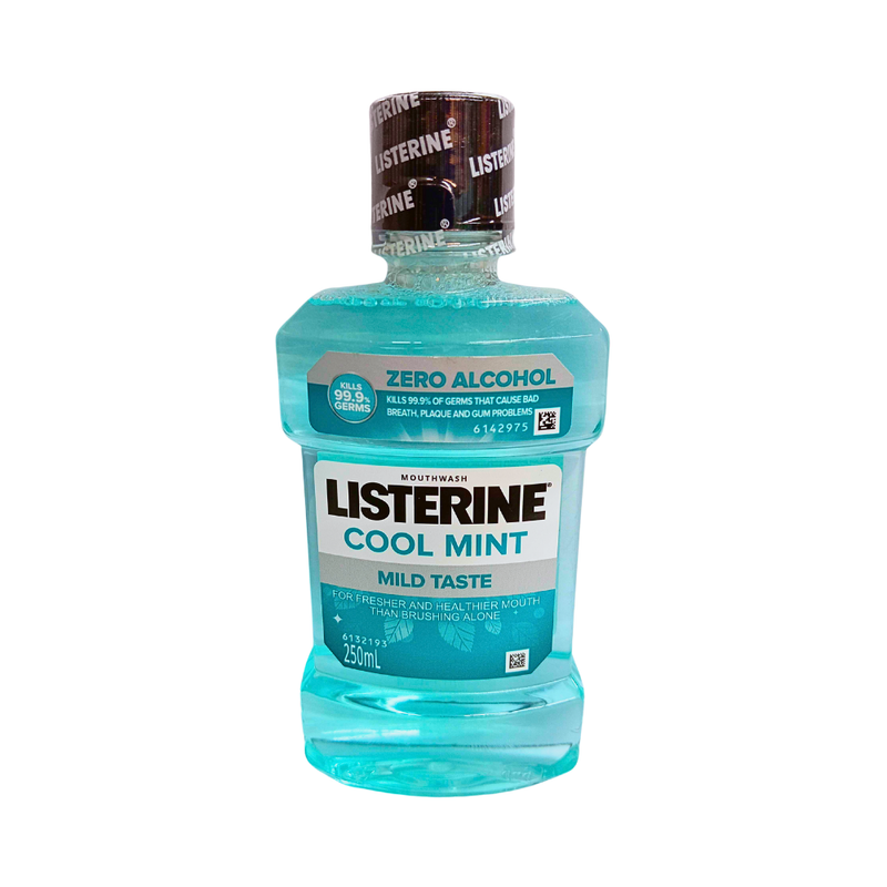 Listerine Zero Alcohol Mouthwash Cool Mint 250ml