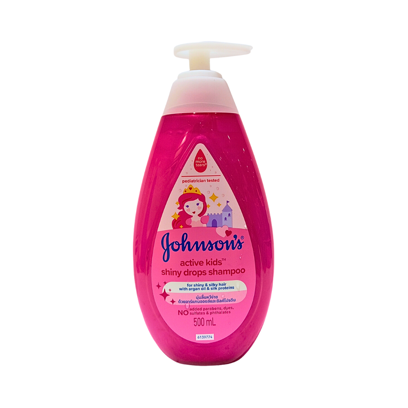 Johnson's Active Kids Shampoo Shiny Drops 500ml