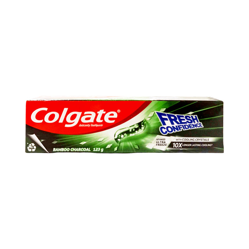 Colgate Fresh Confidence Toothpaste Bamboo Charcoal 123g